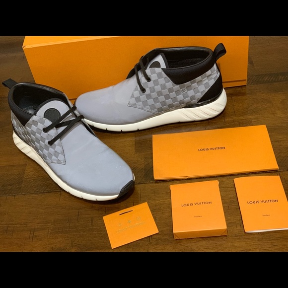 Men's - Louis Vuitton FASTLANE mid top sneakers - Picture 4 of 7